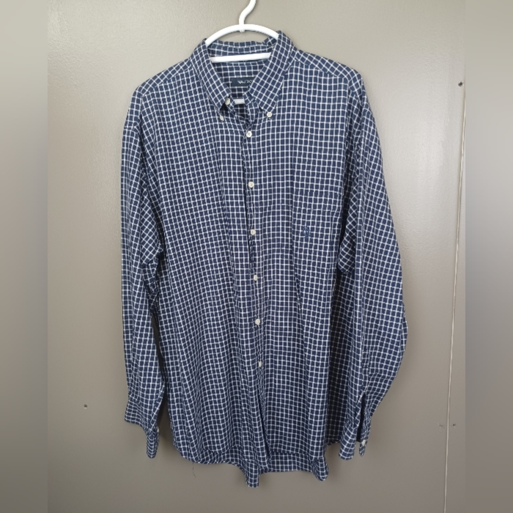 Nautica Mens Button Up XL